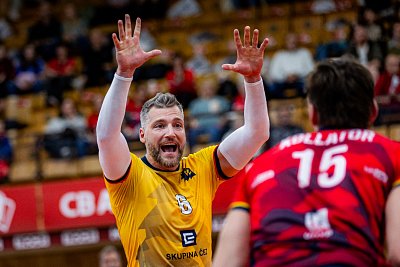 průběh - Final 4 ČB - semifinále muži - 2. zápas-03