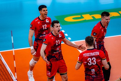 průběh - Final 4 ČB - semifinále muži - 2. zápas-15